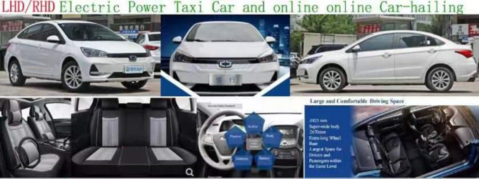 BEV1 LHD/RHD Sedan de voiture électrique 152 Km/h pour le taxi ou la vie urbaine 0
