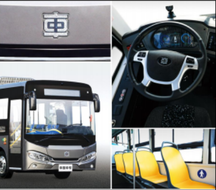 Autobus électrique de grande capacité modèle TEG6803BEV avec 29 places pour les villes modernes 1