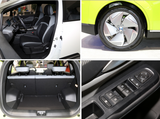 55.4 KWh de batterie voiture électrique Z03 Range jusqu'à 430 Km Voiture à conduite assistée intelligente 0